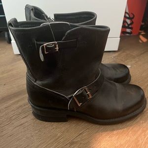 Frye Moto Boots